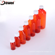 Wholesale Good Quality Pet Plastic Liquid Medicine Bottles Oval Bottle